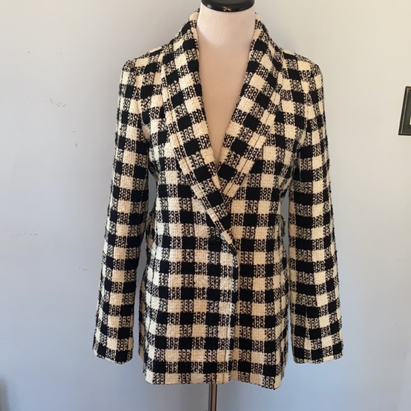 Ann Taylor Houndstooth Jacket - Picture 3 of 4